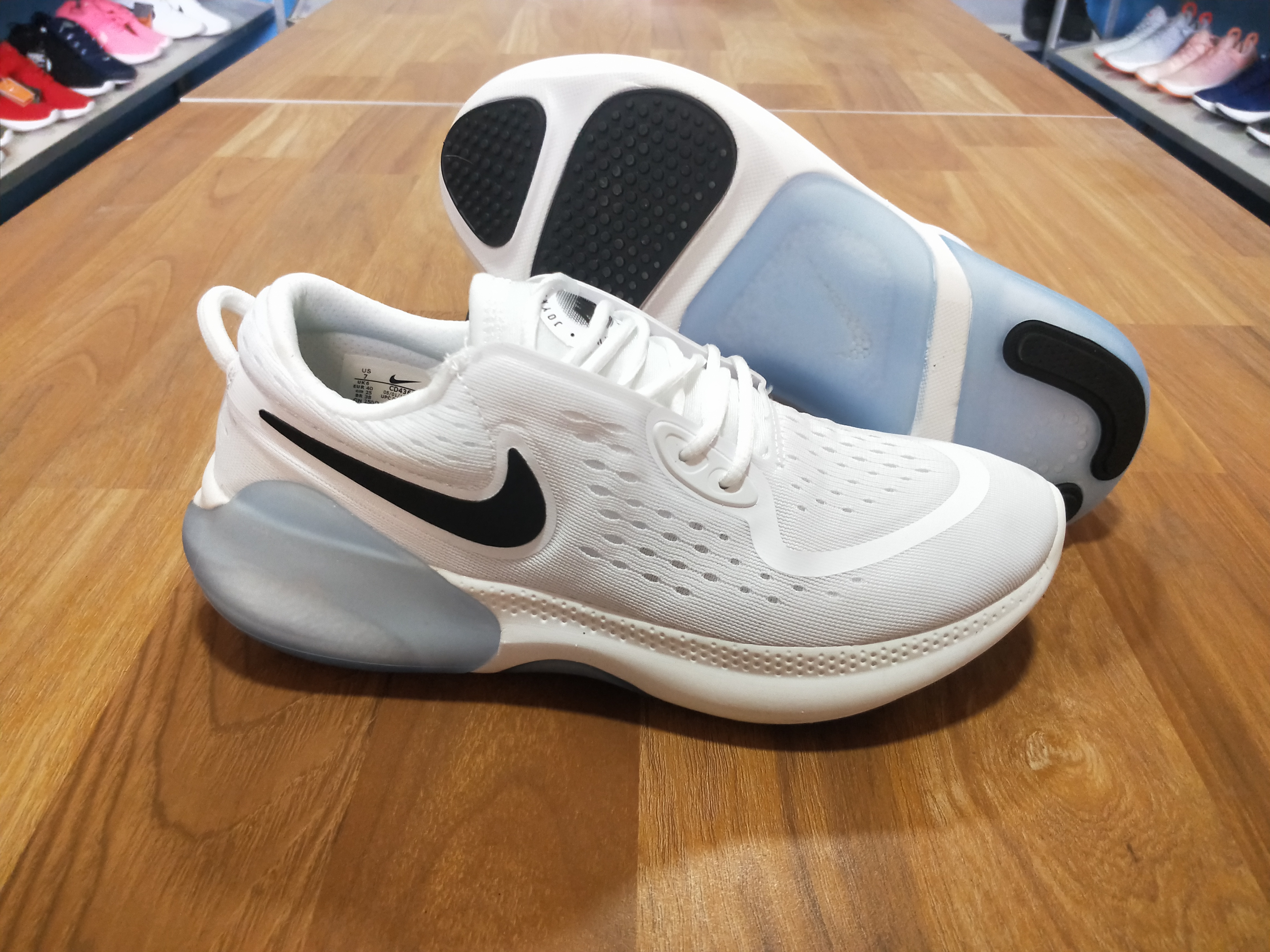 Nike Joyride Run FK White Shoes - Click Image to Close